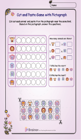 Pictograph Worksheets for Grade 1