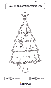 christmas addition worksheets-01