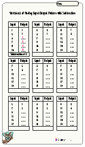 input output patterns worksheets
