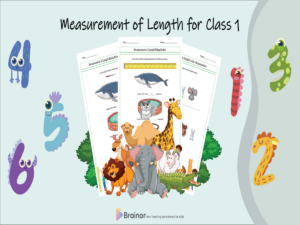 15 Free Worksheets on Measurement of Length for Class 1