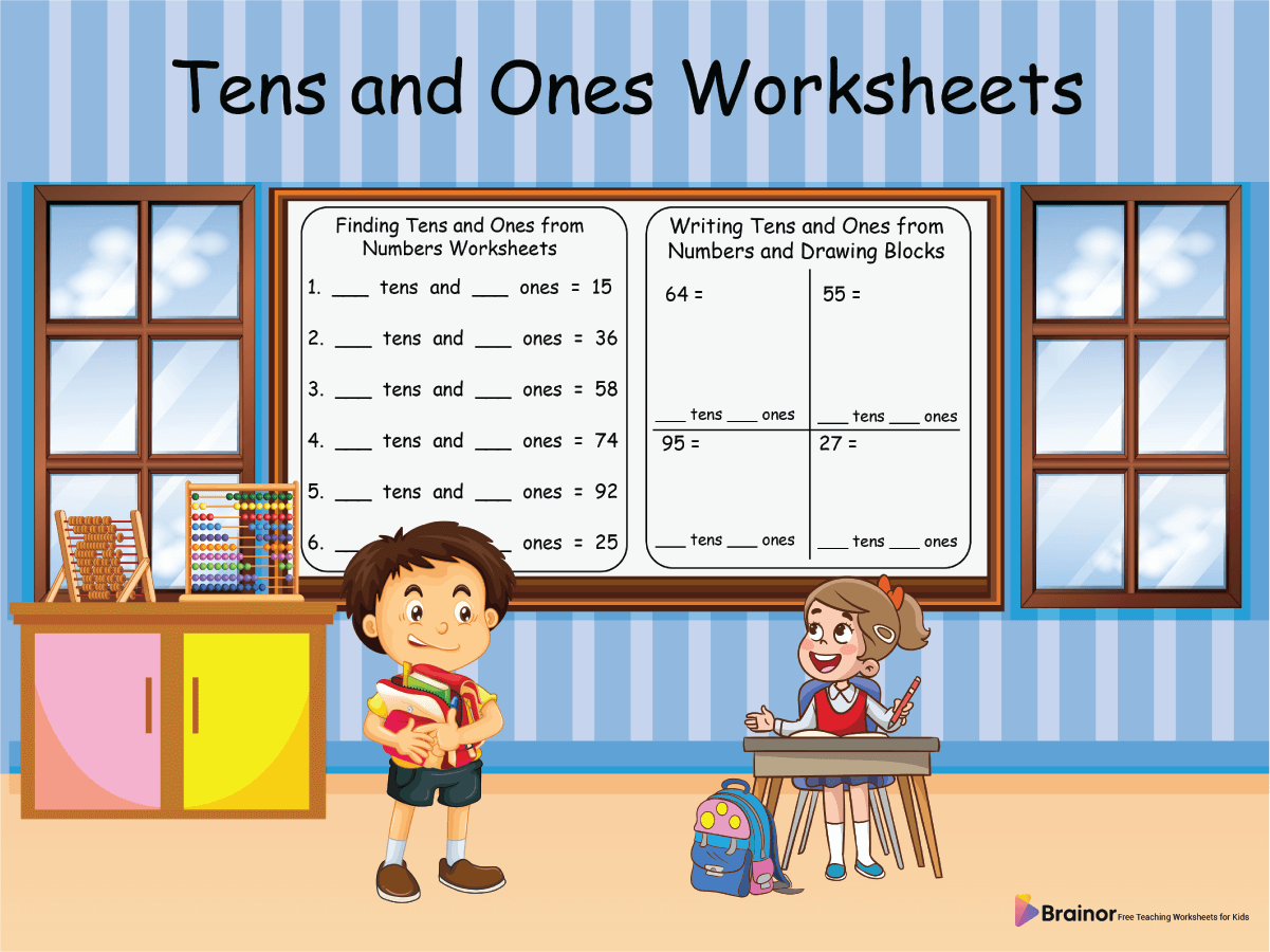 Tens and Ones Worksheets