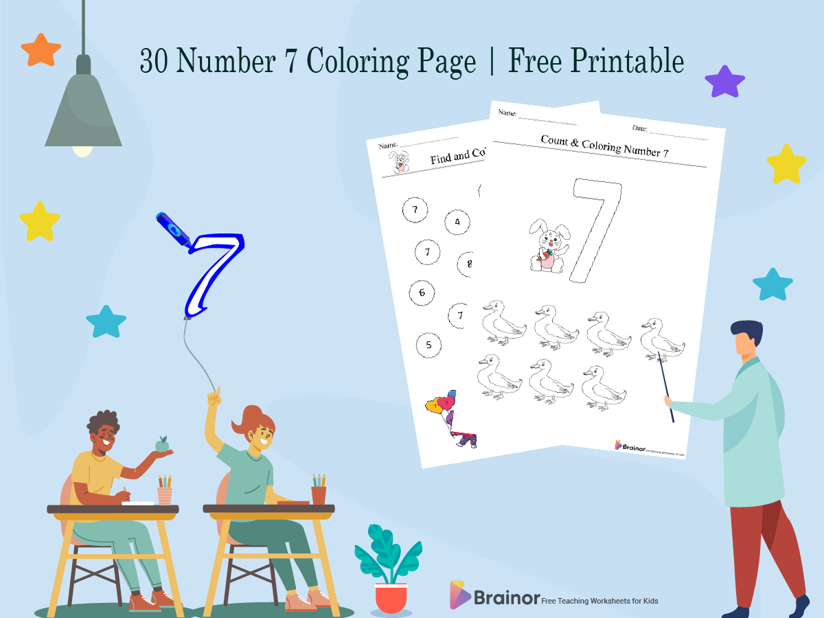 number 7 coloring page - overview-01