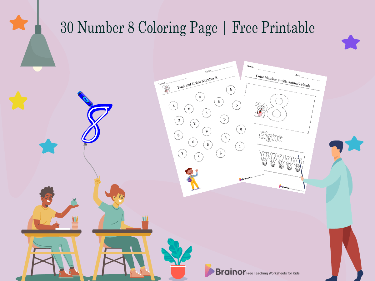number 8 coloring page - overview-01
