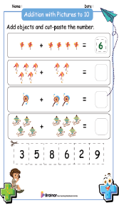 Addition with Pictures to 10