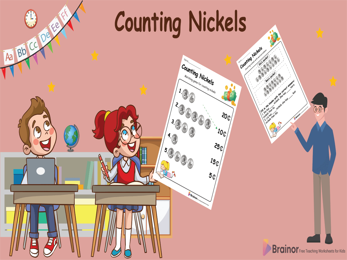 Counting Nickels Worksheet
