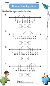 Number Line Equations