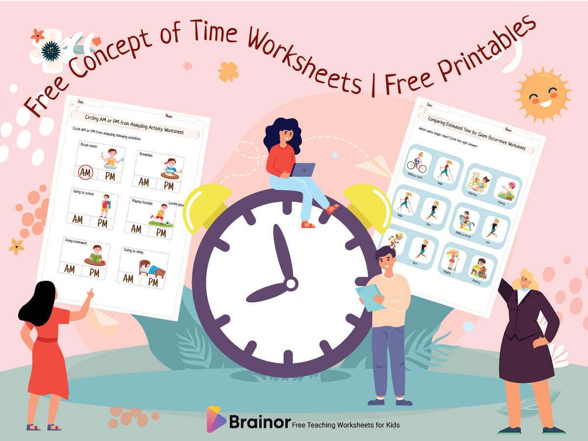 concept of time worksheet overview