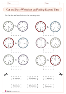 elapsed time worksheets for grade 1