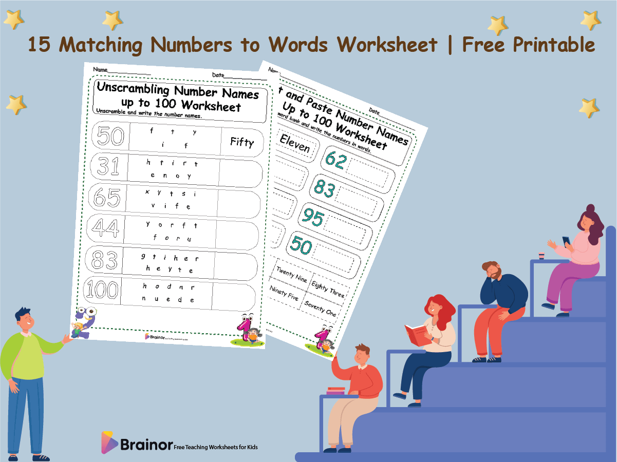 matching-numbers-to-words-worksheet__Overview