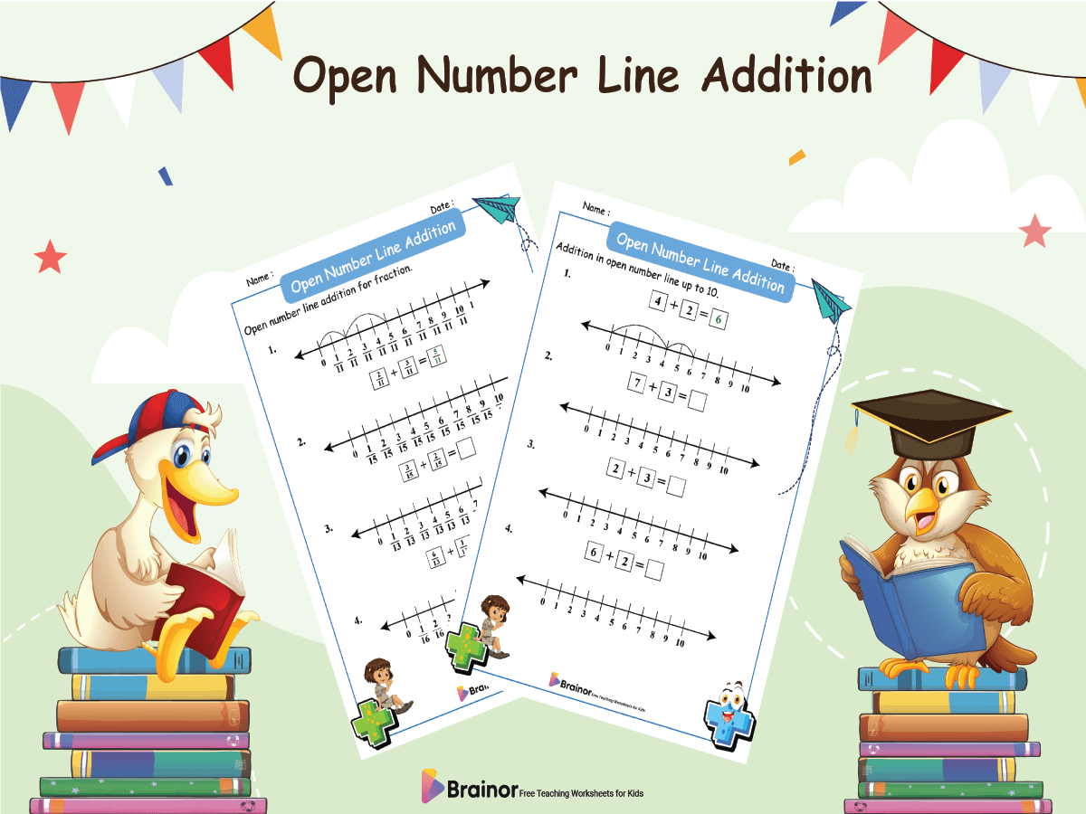 Open Number Line Addition