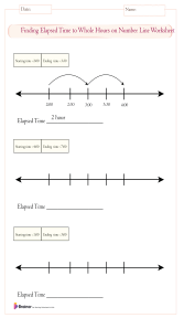 telling time to hour worksheets