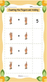 Addition to 5 worksheets