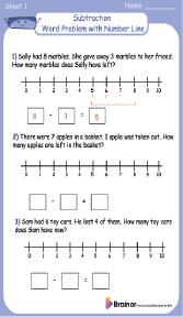 subtraction word problems within 10 box image 5