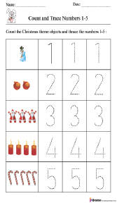 Count and Trace Numbers 1-5